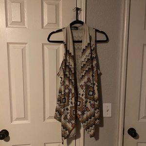 Sleeveless kimono